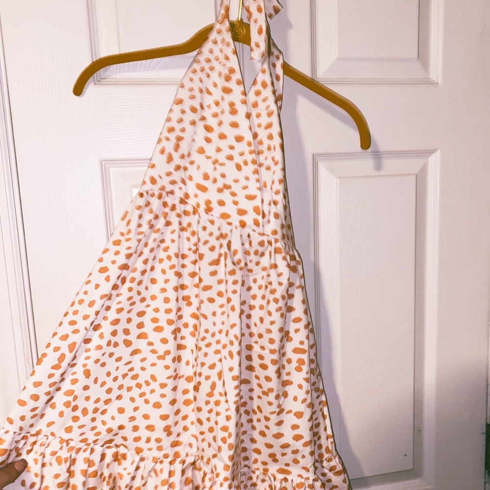 Women’s open back dress